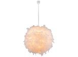 Globo , Weiß , Kunststoff, Textil , länglich , 130 cm , CE ,