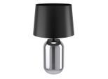 Eglo , Schwarz , Glas , 61 cm , Beleuchtung, Innenleuchten, Tischlampen, Tischlampen