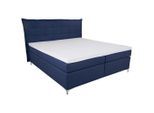Möbelix , Blau , Textil , H1 , 180x200 cm , Topper durchgehend ,