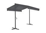 Gardenson , Anthrazit, Dunkelgrau , Metall, Kunststoff , 300x260x300 cm ,