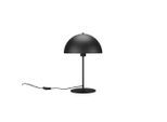 Trio Leuchten , Schwarz , Metall , 45 cm , Schnurschalter , Beleuchtung, Innenleuchten, Tischlampen, Tischlampen