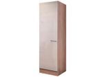 FlexWell , Kaschmir , Holzwerkstoff , 3 Fächer , 50x200x57 cm , Made in Germany , individuell planbar , Küche, Küchenblöcke, Küchenschränke, Apothekerschränke