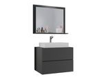 Badezimmer Lendas Anthrazit