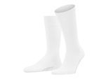 Socken FALKE "Cool 24/7", Herren, Gr. 45-46, weiß, Baumwollmischung, normal, Socken Socken, Feuchtigkeitsregulierend, Klimaaktivsohle, Uni