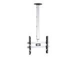 VCM TV-Deckenhalterung "TV Deckenhalterung CM4 höhenverstellbar 127-238 cm", silber, B:62cm T:10cm, Gerätehalterungen