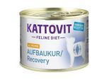 KATTOVIT Feline Diet Nassfutter Katze Aufbaukur Adult Huhn 24x185 g