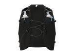 Endurance Unisex Genend Running Vest mit Flaschen schwarz