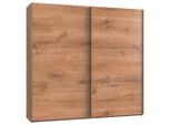 Mid.you , Eichefarben , Holzwerkstoff , 6 Fächer , 250x236x65 cm , BQ - Bündnis für Qualität, Made in Germany, DIN EN ISO 9001 , umfangreiches Zubehör erhältlich, in verschiedenen Größen erhältlich, in verschiedenen Holzdekoren erhältlich , Schlafzimmer, Kleiderschränke, Schwebetürenschränke