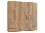Mid.you , Eichefarben , Holzwerkstoff , 6 Fächer , 6 Schublade(n) Schubladen , 250x236x58 cm , BQ - Bündnis für Qualität, Made in Germany, DIN EN ISO 9001 , umfangreiches Zubehör erhältlich, in verschiedenen Größen erhältlich, in verschiedenen Holzdekoren erhältlich ,