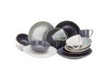 Creatable , Anthrazit, Grau, Schwarz, Weiß, Goldfarben , Keramik ,