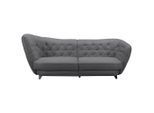 Mid.you , Dunkelgrau , Textil , 256x85x115 cm , Made in EU ,