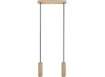 Möbelix , Naturfarben, Schwarz , Holz , Eiche , 90-140 cm , Beleuchtung, Innenleuchten, Hängeleuchten, Esstischlampen