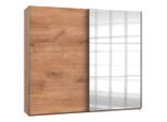 Mid.you , Eichefarben , Holzwerkstoff , 3 Fächer , 250x216x65 cm , BQ - Bündnis für Qualität, Made in Germany, DIN EN ISO 9001 , umfangreiches Zubehör erhältlich, in verschiedenen Größen erhältlich, in verschiedenen Holzdekoren erhältlich , Schlafzimmer, Kleiderschränke, Schwebetürenschränke