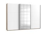Mid.you , Weiß, Eichefarben , Holzwerkstoff , 3 Fächer , 300x216x65 cm , BQ - Bündnis für Qualität, Made in Germany, DIN EN ISO 9001 , umfangreiches Zubehör erhältlich, in verschiedenen Größen erhältlich, in verschiedenen Holzdekoren erhältlich ,