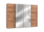 Mid.you , Eichefarben , Holzwerkstoff , 3 Fächer , 300x216x65 cm , BQ - Bündnis für Qualität, Made in Germany, DIN EN ISO 9001 , umfangreiches Zubehör erhältlich, in verschiedenen Größen erhältlich, in verschiedenen Holzdekoren erhältlich ,