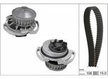 INA Wasserpumpe + Zahnriemensatz 530071730 für VW
