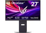 LG Gaming-LED-Monitor "27G850A", Energieeffizienz: F (A-G), schwarz, B:61,47cm H:36,54cm T:6,81cm, Monitore