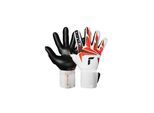 Torwarthandschuhe REUSCH "Attrakt Freegel Gold X", Damen, Gr. 8,5, weiß, orange, 42% Latex, 29% Polyester, 3% Polyamid, 2% Lederimitat, Handschuhe, mit Profi-Haftschaum für tollen Grip