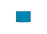 Rocada Whiteboard, lackierte Oberfläche, magnetisch, B 1000 x H 1500 mm, blau