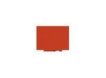 Rocada Whiteboard Skincolor, lackiert, 750 x 1150 mm, orange, magnethaftend, trocken abwischbar, Wandmontage möglich