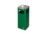 VAR Wertstoffsammelgerät WSG 25R, 22 l, Stahl-Inneneimer, Metallgriff, grün