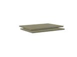 Ondega , Braun , Holzwerkstoff , 87.9x1.8x54.4 cm ,