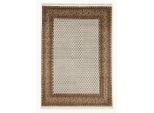 Cazaris , Braun, Creme , Textil , Bordüre , rechteckig , 60x90 cm , Care & Fair , für Fußbodenheizung geeignet, in verschiedenen Größen erhältlich , Teppiche & Böden, Teppiche, Orientteppiche