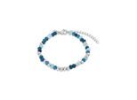 TOM TAILOR Damen Beads-Armband aus Edelstahl silber versstellbar, silber, Gr. ONESIZE