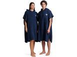 Badeponcho ARENA "arena Unisex Baumwoll Poncho Bademantel" Gr. S, blau (navy, weiß), S/M, Baumwolle, Hausmäntel, Badeponcho, Duschen, Strand, Sport, Schwimmbad, Sauna, Baumwolle, Unisex, bequem, Topseller
