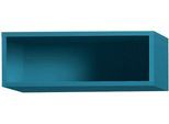 Hängeregal OPTIFIT "Mini", blau, B:50cm H:19,2cm T:34,5cm, Regale, Hängeregal