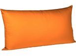 Kissenbezüge FLEURESSE "Colours", orange, B:40cm L:80cm, Interlock-Jersey, Obermaterial: 100% Baumwolle, Kissenbezüge, Kissenbezüge, edler, bügelfreier Interlock-Jersey aus 100% Baumwolle