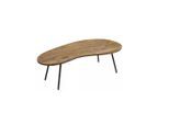Mid.you , Sheeshamfarben , Holz , Sheesham , massiv , Freiform , 36x63x122 cm , einfacher Aufbau ,