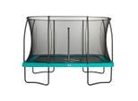 Salta , Grün , Metall , 244x366 cm , Spielwaren, Outdoorspielzeug, Trampoline