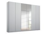 Möbelix , Silberfarben, Hellgrau , Holzwerkstoff , 6 Fächer , 271x229x54 cm , Blauer Engel, Goldenes M, BQ - Bündnis für Qualität, Made in Germany, DIN EN ISO 50001 , umfangreiches Zubehör erhältlich, in verschiedenen Größen erhältlich ,