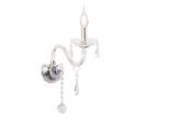 Möbelix , Transparent , Metall , 25x37x12 cm , RoHS, Europäischer Sicherheitsstandard , einfach zu transportieren , Beleuchtung, Innenleuchten, Wandleuchten, Wandleuchten
