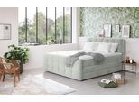 Boxspringbett COTTA "Fort mit Bettkasten, inkl. Topper", beige (desert), B:181cm L:228cm, 100% POLYESTER (PES), Komplettbetten, Boxspringbett, erhältlich in verschiedenen Breiten (160cm, 180cm & 200cm)