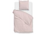 Bettwäsche ZO HOME "Zohome Bettwäsche Baumwolle Flanell Flanella-di-Lino", rosa (shell, nude), B/L: 135cm x 200cm, 1 Stk., 1 Stk., Flanell, B/L: 80cm x 80cm, 2 Stk., Flanell, Obermaterial: 100% Baumwolle, Bettwäsche, Bettwäsche, Bettwäsche aus 100% Baumwolle, hochwertige Flanell, ab 135x200 cm.