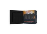Heatit Z-Push Wall Controller Z-Wave 700er Serie (Schwarz Matt)