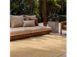 Teppich TED BAKER "Linley, Wendeteppich", ocker weiß, B:120cm H:8mm L:170cm, Polypropylen, Teppiche, Teppich, Designteppich, Wetterfest, Pflegeleicht, Modern, Wohnzimmer, Terrasse