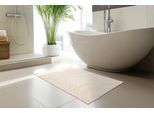 Badematte KAYOOM "Badematte Ocean Touch 425", beige, (67cm x 110cm ), 1 Stk., Polyester, Badematten, Badematte, Kurzflor