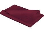 Betttuch FLEURESSE "Colours", lila (pflaume), B:160cm L:260cm, Mako-Satin, Obermaterial: 100% Baumwolle, Bettlaken, Betttuch, offenes Bettlaken