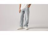 Stretch-Jeans LEVI'S KIDS "LVB STAY LOOSE TAPER JEANS", Jungen, Gr. 10 (140), N-Gr, blau (baby blau essentials), Denim/Jeans, Obermaterial: 68% Baumwolle, 30% Polyester, 2% Elasthan, Jeans, for BOYS