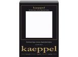 Spannbettlaken KAEPPEL "Single Jersey Mako Cotton", weiß, L:200cm, Jersey, Obermaterial: 100% Baumwolle, Bettlaken, Spannbettlaken, Bettlaken aus 100% Baumwolle