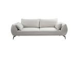 Mid.you , Creme , Textil , Füllung: Schaumstoff,Silikon , 249x86x118 cm , Made in EU , Stoffauswahl ,