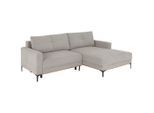 Ondega , Beige , Textil , Füllung: Schaumstoff , L-Form , 238x162 cm , Stoffauswahl ,