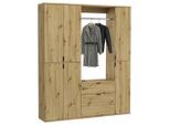 Mid.you , Holzwerkstoff , 1 Schublade(n) Schubladen , 152x193x34 cm , FSC MIX ,