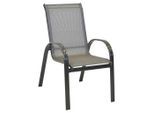 Gardenson , Braun , Metall , 56x97x76 cm , stapelbar ,