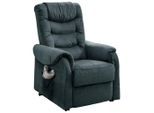 Livetastic , Dunkelblau , Textil , 78x107x93 cm , Stoffauswahl, Relaxfunktion ,