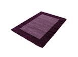 Ayyildiz , Lila , Textil , Bordüre , rechteckig , 240x340 cm , Oeko-Tex® Standard 100 , für Fußbodenheizung geeignet, schmutzabweisend, für Hausstauballergiker geeignet, lichtunempfindlich, antistatisch, pflegeleicht, strapazierfähig, leicht zusammenrollbar , Teppiche & Böden, Teppiche, Hochflorteppiche