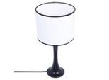 Möbelix , Schwarz, Weiß , Holz , 52 cm , Beleuchtung, Innenleuchten, Tischlampen, Tischlampen